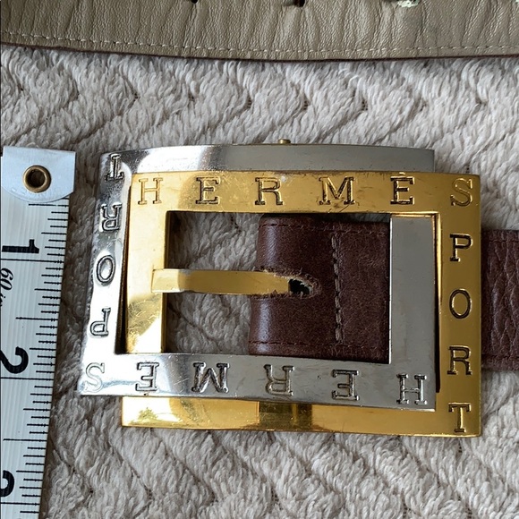 Hermès Leather Belt main image 7